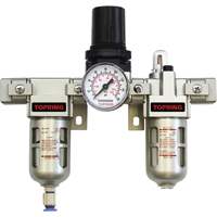 Filtreur/r&eacute;gulateur & lubrificateur modulaire Airflo (manom&egrave;tre compris), 1/4" NPT Nia-Chem Ltd.