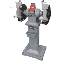 Heavy-Duty Bench Grinder With Floor Stand Nia-Chem Ltd.