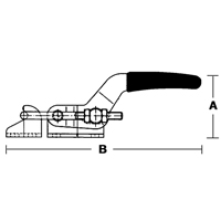 Crampons articul&eacute;s a/cliquet - S&eacute;rie 300, Force de serrage 360 lb Nia-Chem Ltd.