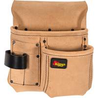 Half Carpenter Apron, Multiple Tool Holder, Leather, 4 Pockets Nia-Chem Ltd.