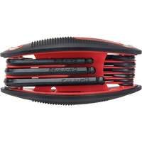 Ball End Fold-Up Hex Key Set, 9 Pcs., Imperial Nia-Chem Ltd.