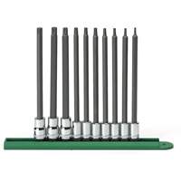 Jeu de douilles longues, Torx, Prise 1/4"/3/8", 10 mrcx Nia-Chem Ltd.
