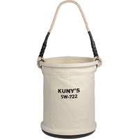 Heavy-Duty Buckets, 11" L x 11" W x 16" H, Canvas, Beige Nia-Chem Ltd.