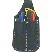 Utility Pouch, Knife Holder, Leather, 3 Pockets Nia-Chem Ltd.