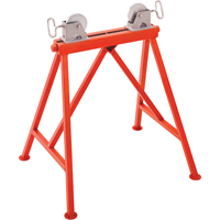 Adjustable Stand with Steel Roller #AR99, 36" Max. Pipe Capacity, 2500 lbs. Max. Weight Capacity Nia-Chem Ltd.