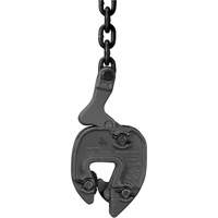 GX Plate Clamp with Chain Connector, 1000 lbs. (0.5 tons), 1/16" - 5/16" Jaw Opening Nia-Chem Ltd.