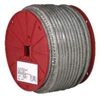 C&acirc;ble m&eacute;tallique, 250' (76,2 m) x 3/32", 184 lb (0,092 tonne), Rev&ecirc;tement de vinyle Nia-Chem Ltd.