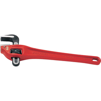 Heavy-Duty Offset Pipe Wrench #14, 2" Jaw Capacity, 14" Long, Powder Coated Finish Nia-Chem Ltd.