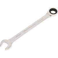 72-Tooth Ratcheting Combination Wrench, 12 Point, 30 mm, Chrome/Polished Finish Nia-Chem Ltd.