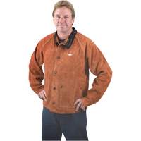 Veste de soudage, Cuir, 4T-Grand, Lava Brown Nia-Chem Ltd.
