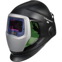 Speedglas™ 9100 Welding Helmet with 9100X Auto-Darkening Filter, 4.2" L x 2.1" W View Area, 5/8 - 13 Shade Range, Black TTV423 | Nia-Chem Ltd.