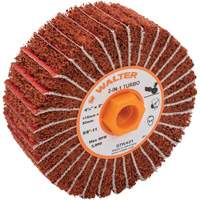 Tambours turbo Two-In-One, 4-1/2" dia. x 2" la, 5/8"-11 Arbre, Grain 60 Nia-Chem Ltd.