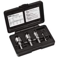 Carbide Hole Cutter Set with Heavy-Duty Carry Case, 4 Pieces Nia-Chem Ltd.