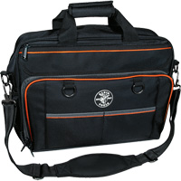 Tradesman Pro Tech Bag with Laptop Pocket, Polyester, 22 Pockets, Black/Orange Nia-Chem Ltd.