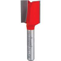 Fraise - foret droit &agrave; double cannelure, 5/8" dia, 7/8" ha, 2-1/8" lo, 1/4" Manche Nia-Chem Ltd.