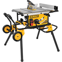 Scie de table pour chantier avec support roulant, 15 A, 4800 tr/min Nia-Chem Ltd.
