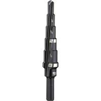 #2 Step Drill Bit, 3/16" - 1/2" , 1/16" Increments, High Speed Steel Nia-Chem Ltd.