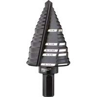 #12 Step Drill Bit, 7/8" - 1-3/8" , High Speed Steel Nia-Chem Ltd.