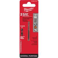 Thunderbolt&reg; Jobber Drill Bit, High Speed Steel, 1/16", 1-7/8" L, 7/8" Flute, 135° Point Angle Nia-Chem Ltd.