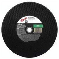 General Purpose Cut-Off Wheels, 14" x 1/8", 20 mm Arbor, Type 1, Aluminum Oxide, 5400 RPM Nia-Chem Ltd.