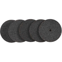 Reinforced Cut-Off Wheels, 1-1/2" x 0.045", None Arbor, Type 1, Aluminum Oxide, 40000 RPM Nia-Chem Ltd.