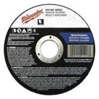 General Purpose Cut-Off Wheels, 4-1/2" x 0.045", 7/8" Arbor, Type 1, Aluminum Oxide, 13580 RPM Nia-Chem Ltd.