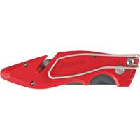Fastback Flip Utility Knife, 2" Blade, Carbon Steel Blade, Metal Handle Nia-Chem Ltd.