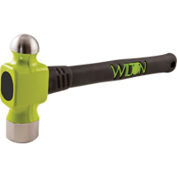 BASH&reg; Ball Pein Hammer, 40 oz. Head Weight, Plain Face, Cushion Handle Nia-Chem Ltd.