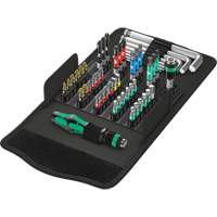 Kraftform Kompakt 100 Screw Driving set 52-PC, 6-1/32" L, Plastic Handle Nia-Chem Ltd.