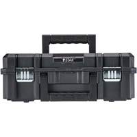 Coffre &agrave; outils avec dessus plat TSTAK II, 17-1/4" x 13" x 6-3/8", Noir Nia-Chem Ltd.