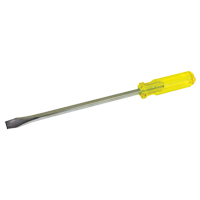 Slotted Screwdriver, 1/2", 14-1/2" L, Plastic Handle Nia-Chem Ltd.