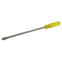 Slotted Screwdriver, 1/2", 16-3/4" L, Plastic Handle Nia-Chem Ltd.
