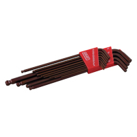 Extra Long Arm Ball Hex Key Set, 13 Pcs., Imperial Nia-Chem Ltd.