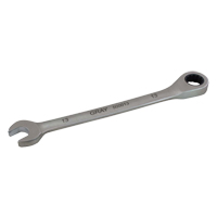 Combination Fixed Head Ratcheting Wrench, 12 Point, 8 mm, Stainless Steel Finish Nia-Chem Ltd.