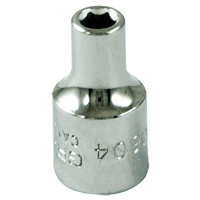 Douille, 4 mm, Prise 1/4", 6 pans Nia-Chem Ltd.