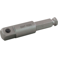 Male Hex Extension, 1/2" Drive, 2-1/5" L Nia-Chem Ltd.