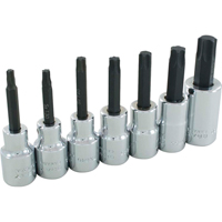 Torx&reg; Head Socket Set, Torx&reg;, 1/2" Drive, 7 Pcs Nia-Chem Ltd.