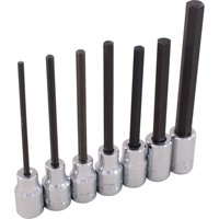 Hex Head Socket Set, Hex, 3/8" Drive, 7 Pcs Nia-Chem Ltd.