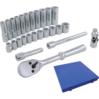 Jeu de douilles et accessoires, 26 Mcx, Prise de 3/8", Profond Nia-Chem Ltd.