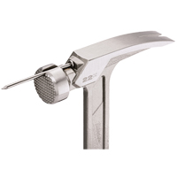 Milled Face Framing Hammer, 22 oz., Solid Steel Handle, 15" L Nia-Chem Ltd.