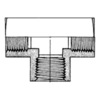 Female Pipe Tees, Brass, 1/8" Nia-Chem Ltd.