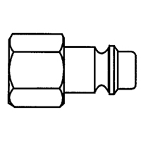 Ultraflo Interchange Plugs, 1/4" TZ213 | Nia-Chem Ltd.