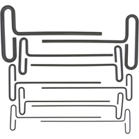 Loop T-Handle Hex Key Set, 10 Pcs., Imperial Nia-Chem Ltd.