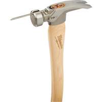 Milled Face Framing Hammer, 19 oz., Wood Handle, 16" L Nia-Chem Ltd.