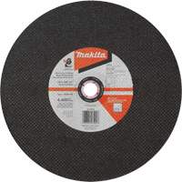 Abrasive Cut-Off Wheel, 14" x 3/32", 1" Arbor, Type 1, Aluminum Oxide, 4400 RPM Nia-Chem Ltd.