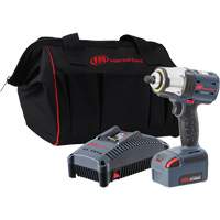 IQv20 Compact Cordless Impact Wrench Kit, 20 V, 1/2" Socket Nia-Chem Ltd.