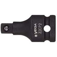 Socket Adapter, Impact, 1/2" Drive, 1/4" Socket, 1.25" L, Ball Nia-Chem Ltd.