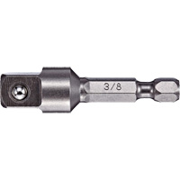 Adapter & Extension, 1/4" Drive Size, 3/8" Male Size, Ball, 2" L Nia-Chem Ltd.