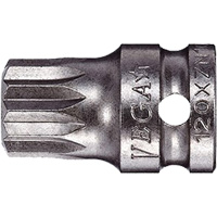 Embout &agrave; ins&eacute;rer, Triple carr&eacute;, 5 x 3/4" lo, Prise 1/4" Nia-Chem Ltd.