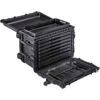 Gen 2 Mobile Tool Chest, 24" W, 6 Drawers, Black Nia-Chem Ltd.